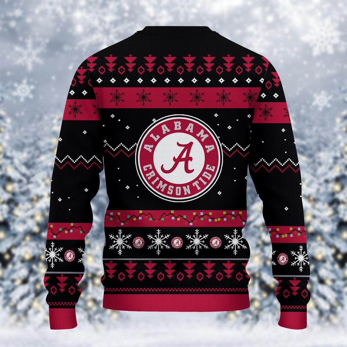 Alabama Crimson Tide Santa Claus Ugly Christmas Sweater
