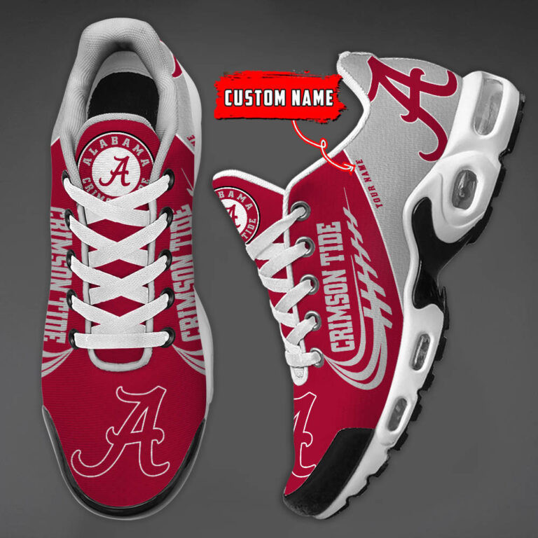 Alabama Crimson Tide TN Air Max Plus Shoes Sneakers For Men And Women