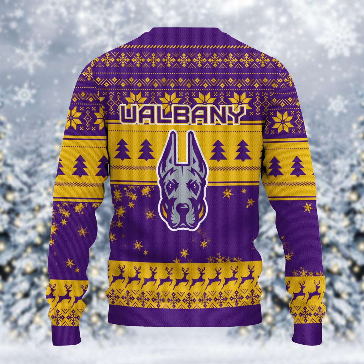 Albany Great Danes Grinch Ugly Christmas Sweater