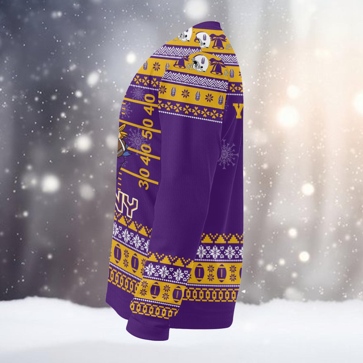 Albany Great Danes Mickey Mouse Santa Ugly Christmas Sweater