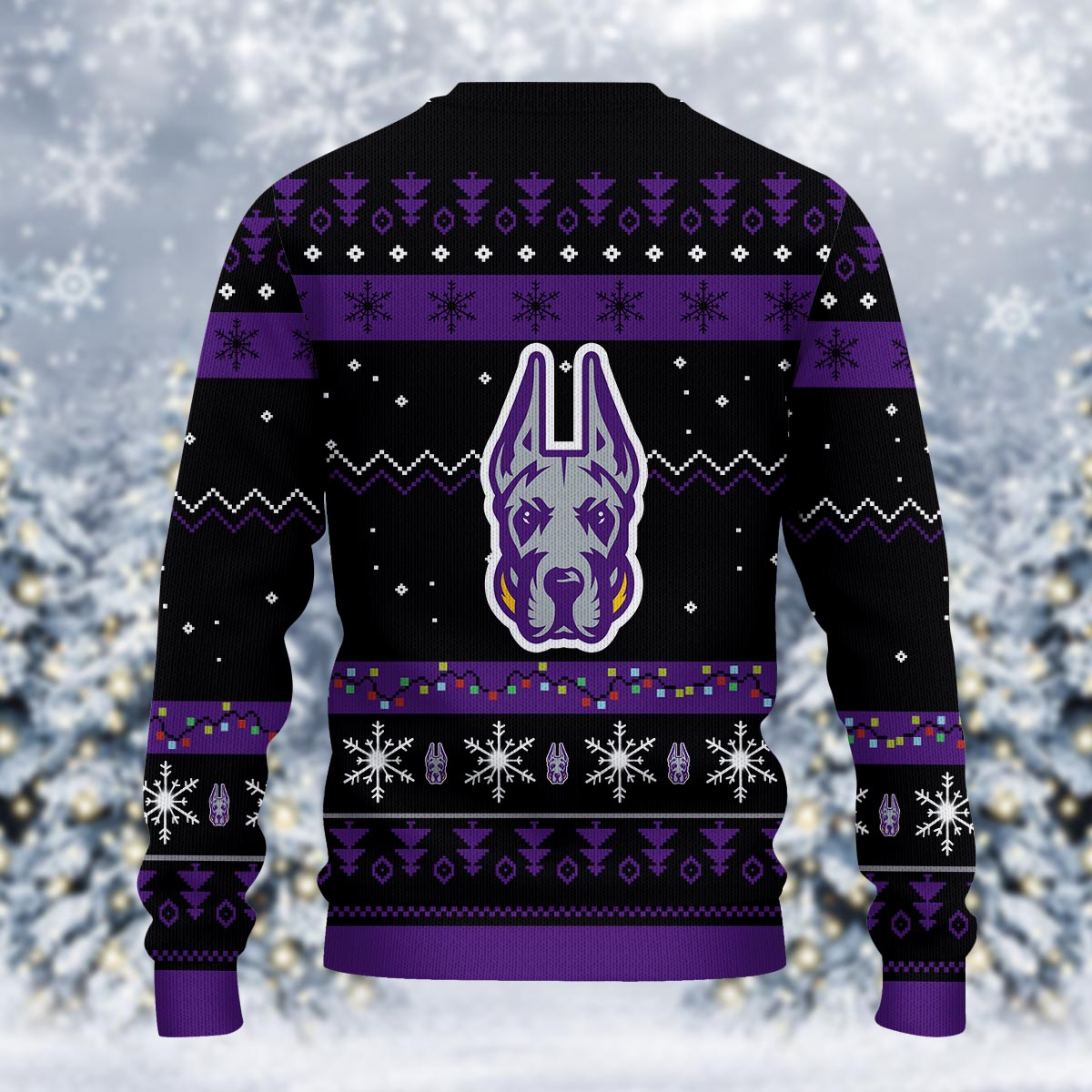 Albany Great Danes Santa Claus Ugly Christmas Sweater