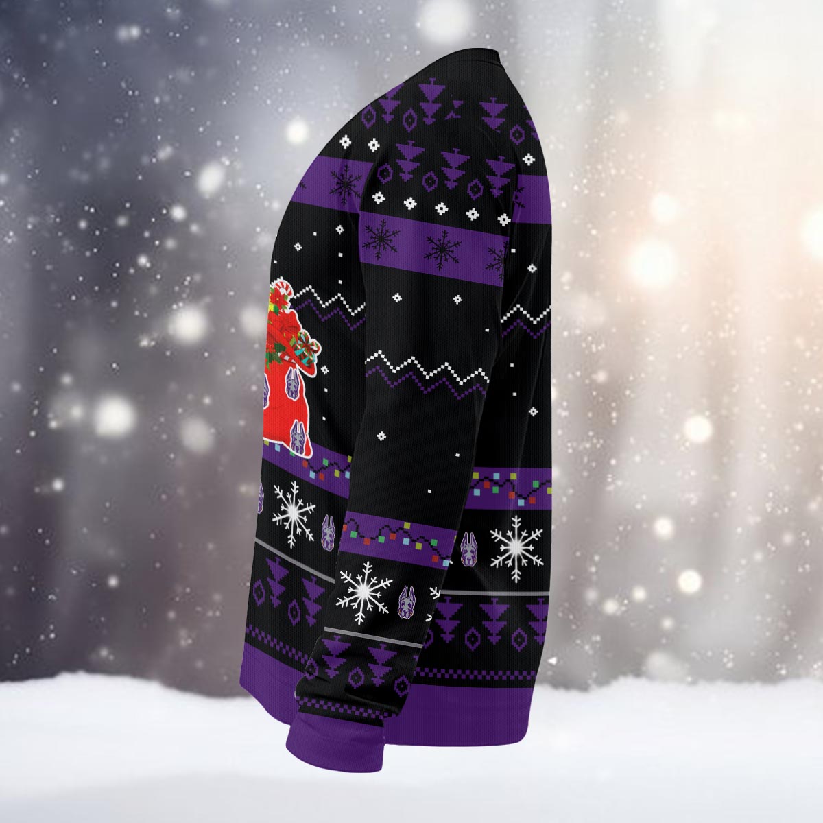 Albany Great Danes Santa Claus Ugly Christmas Sweater