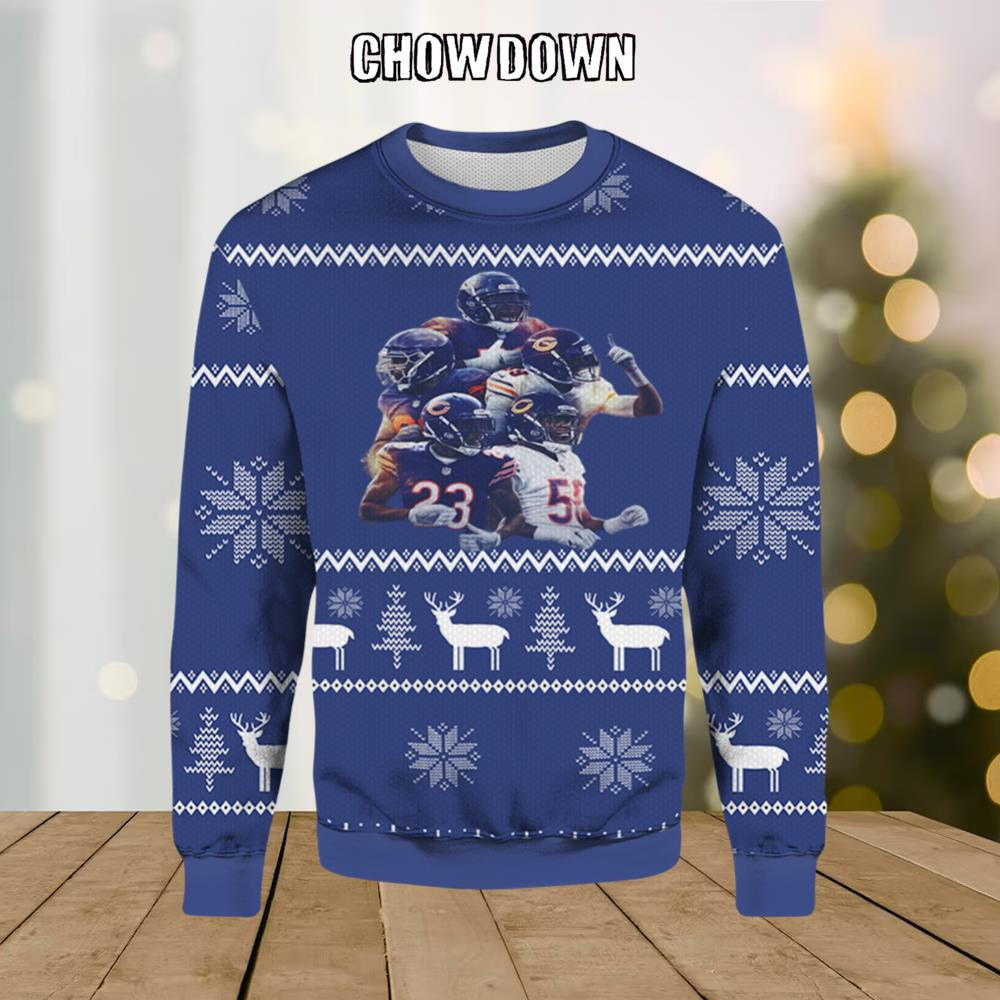 American Football Chicago Bears Ugly Christmas Sweater