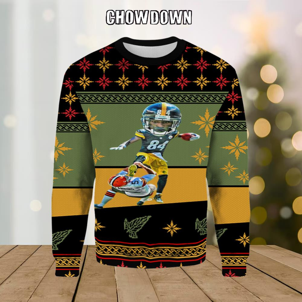 Antonio Brown Tampa Bay Buccaneers Ugly Christmas Sweater