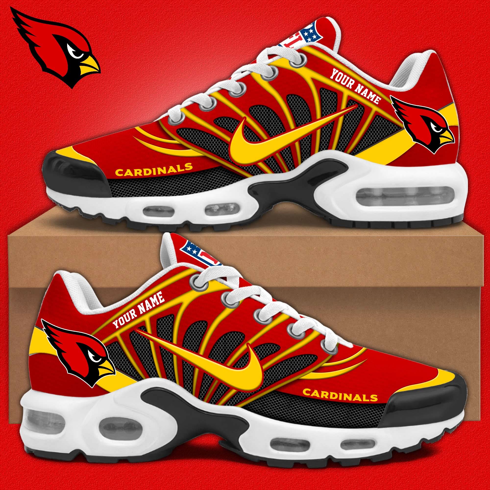 Arizona Cardinals Personalized Shoes 