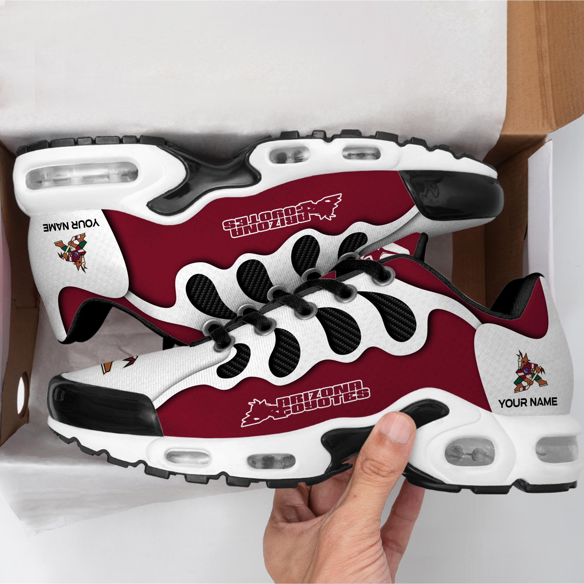 Arizona Coyotes TN Air Max Plus Shoes Sneakers For Men And Women