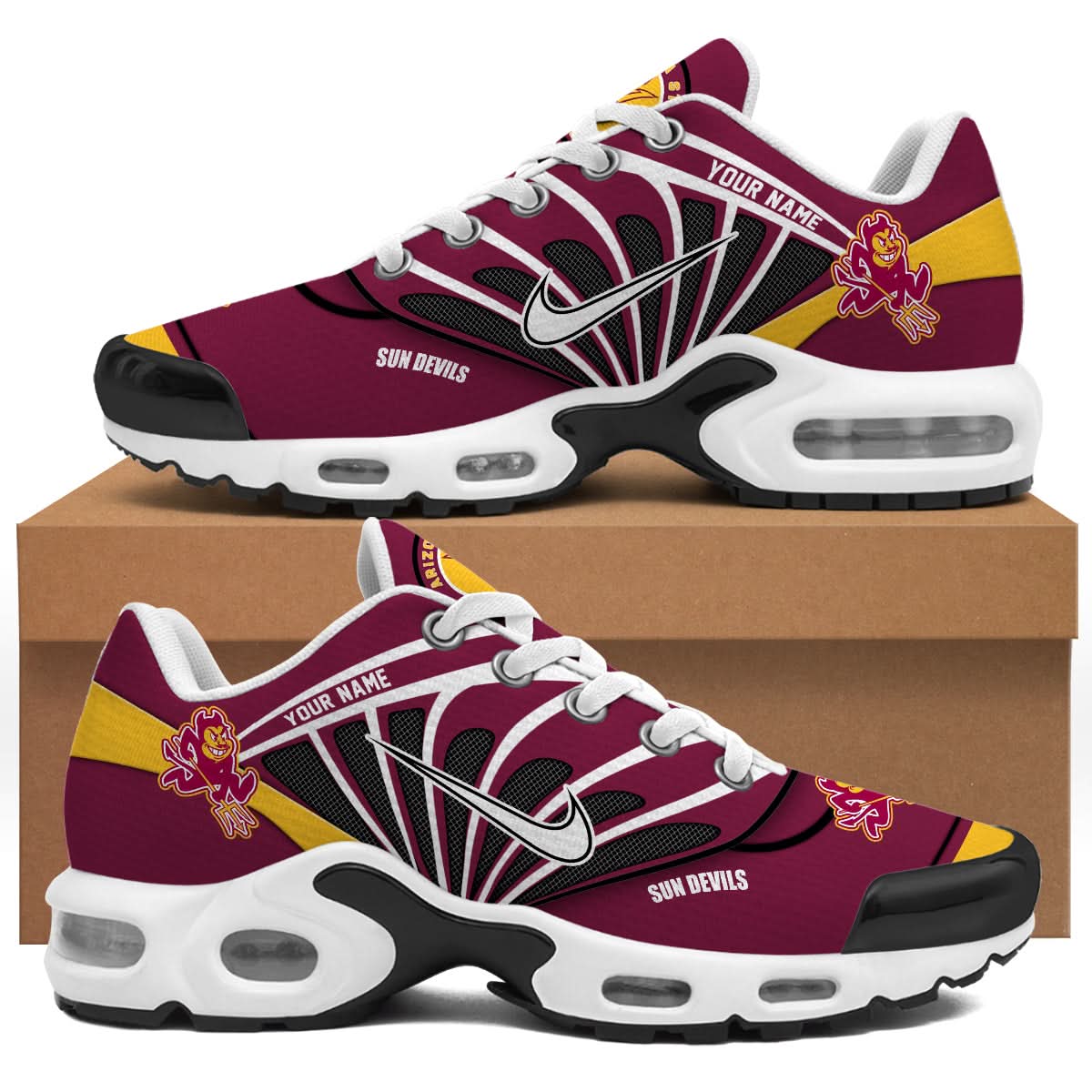 Arizona State Sun Devils Air Max Plus Shoes 