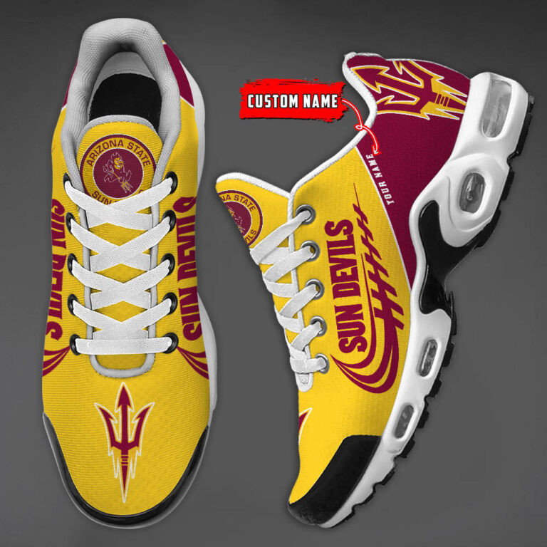 Arizona State Sun Devils TN Air Max Plus Shoes Sneakers For Men And Women