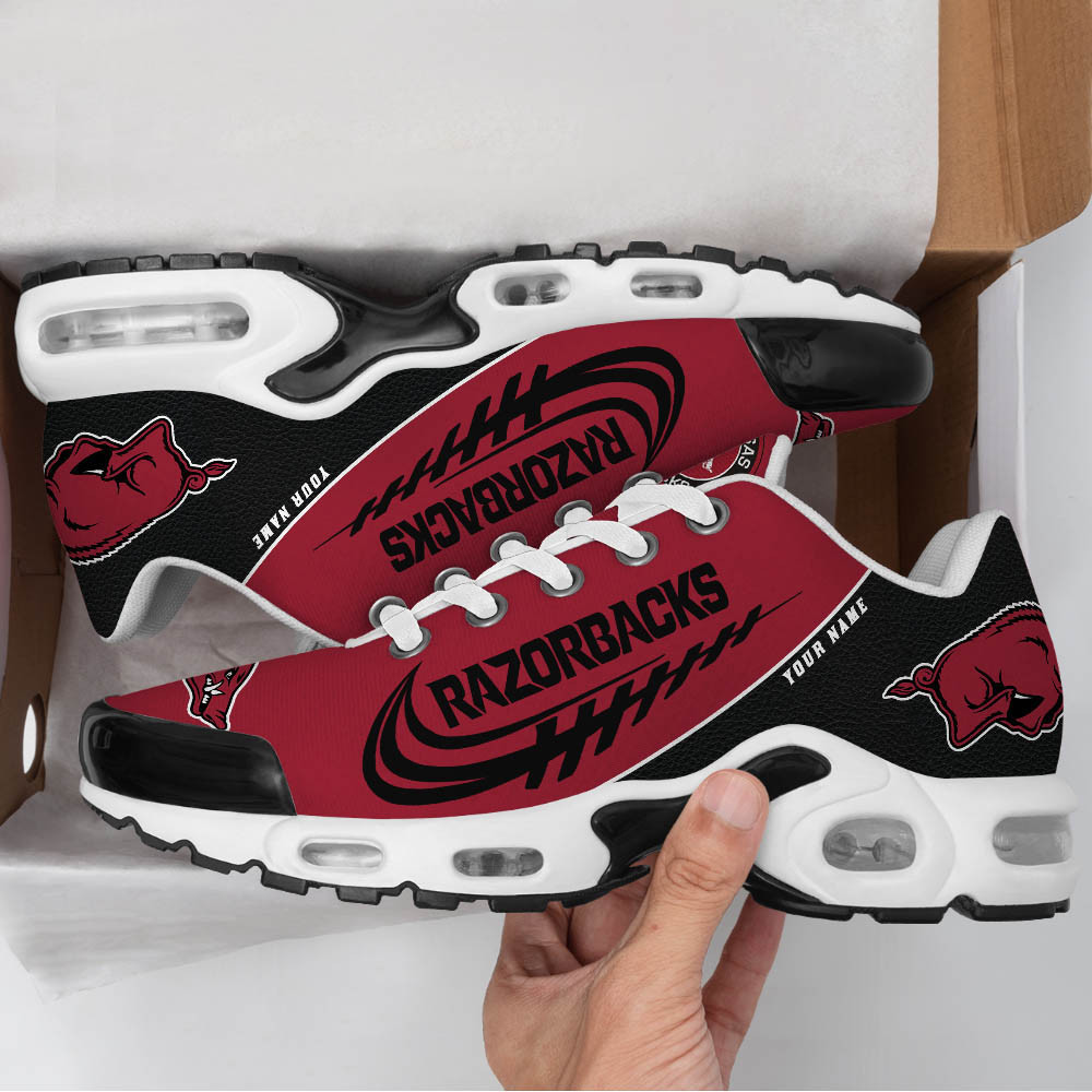 Arkansas Razorbacks TN Air Max Plus Shoes Sneakers For Men And Women