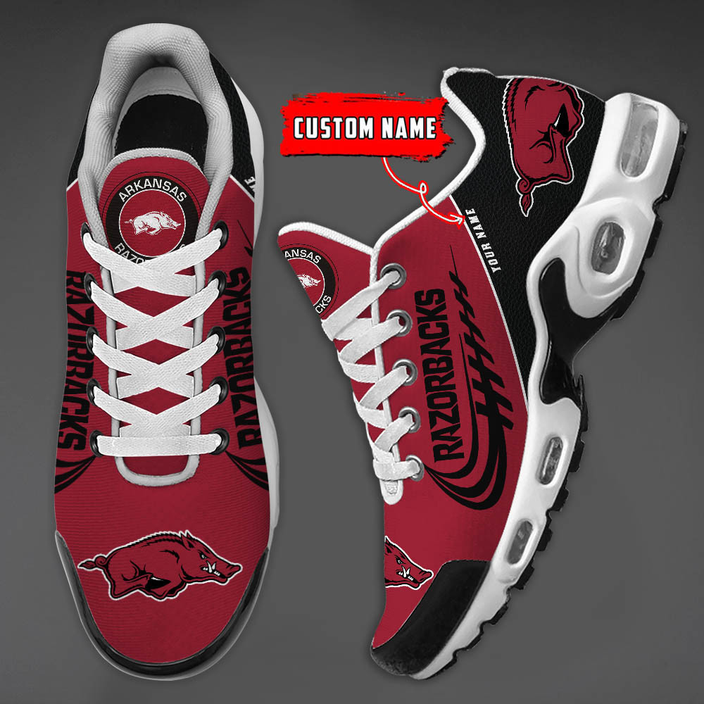 Arkansas Razorbacks TN Air Max Plus Shoes Sneakers For Men And Women