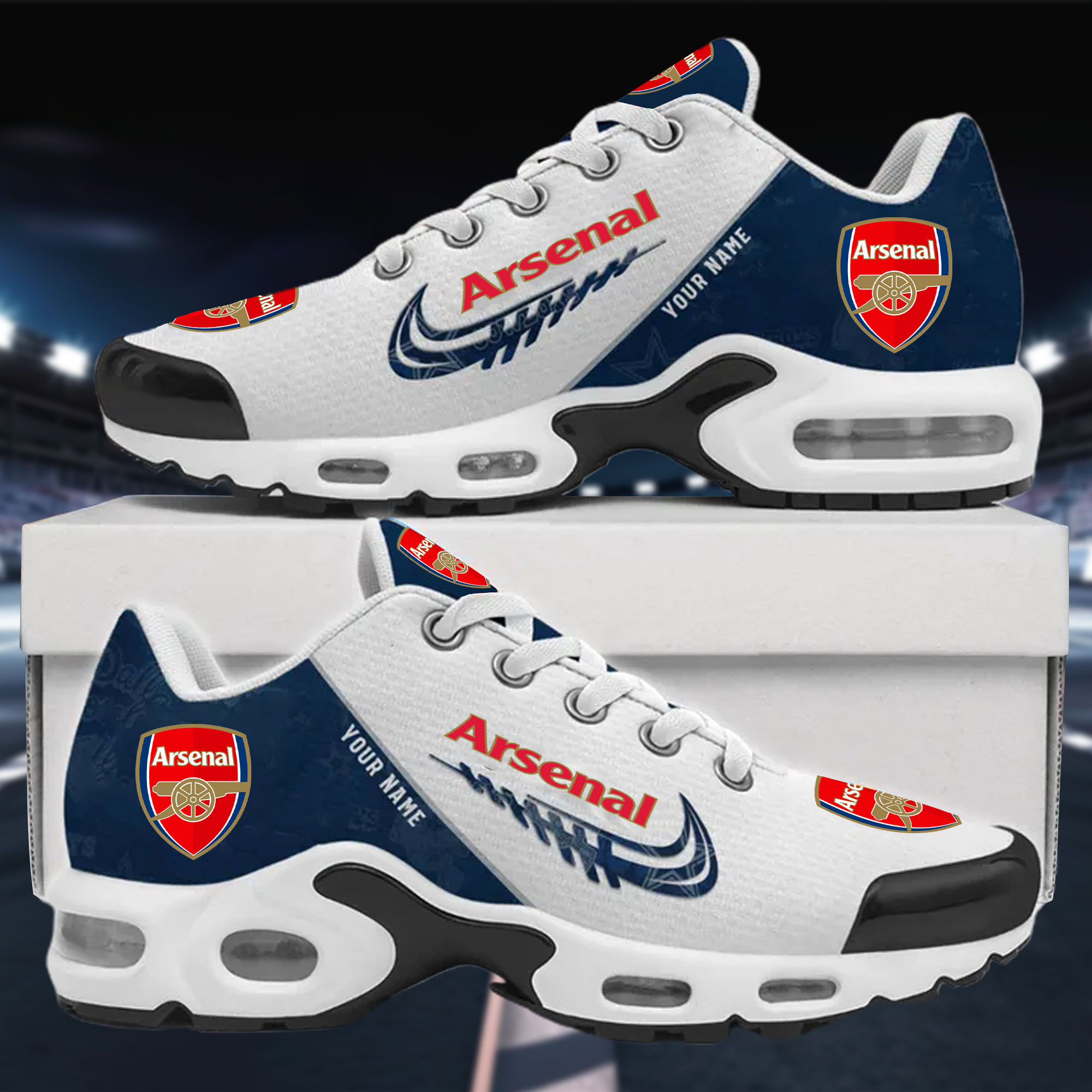 Arsenal TN Air Max Plus Shoes Sneakers For Men And Women