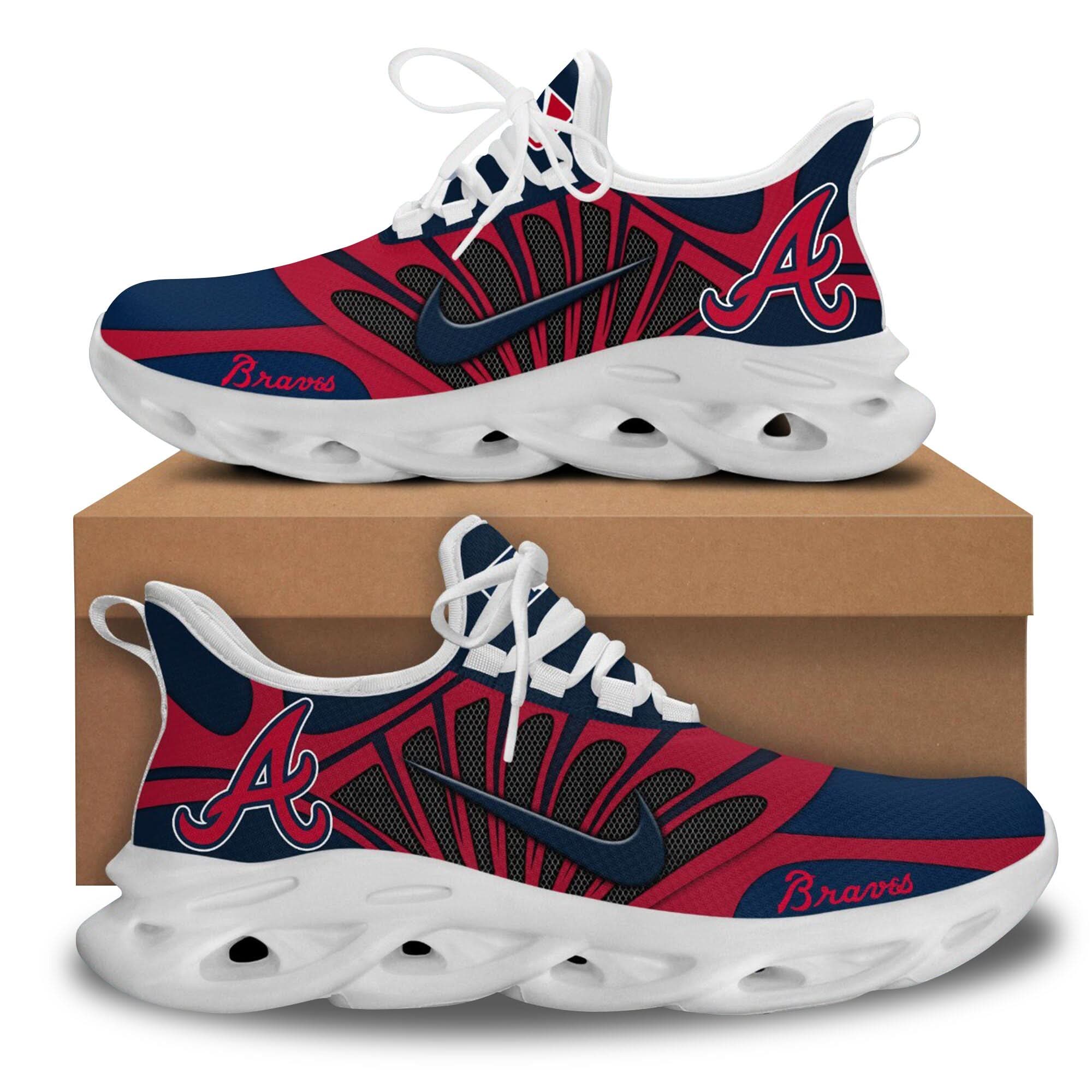 Atlanta Braves Max Soul Shoes