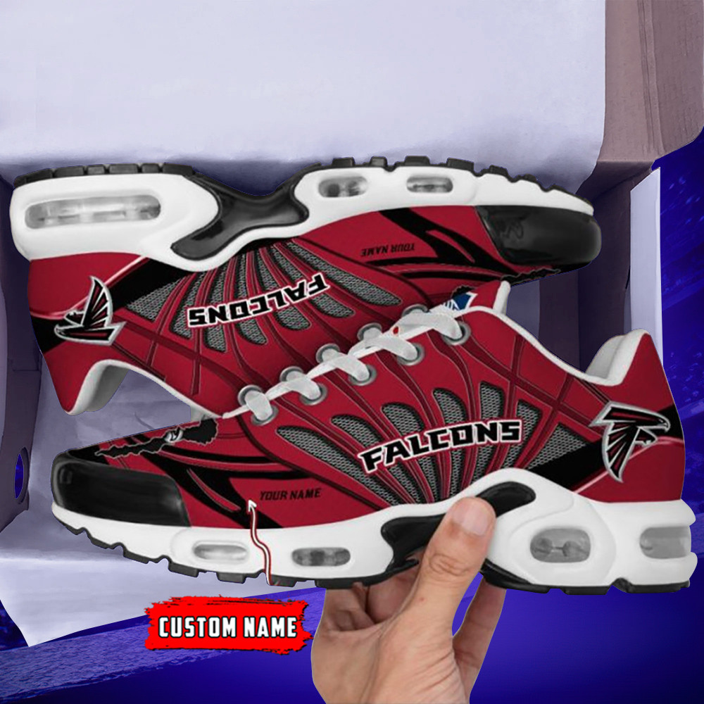 Atlanta Falcons Monster Custom Name Air Max Shoes Air Cushion Sneakers