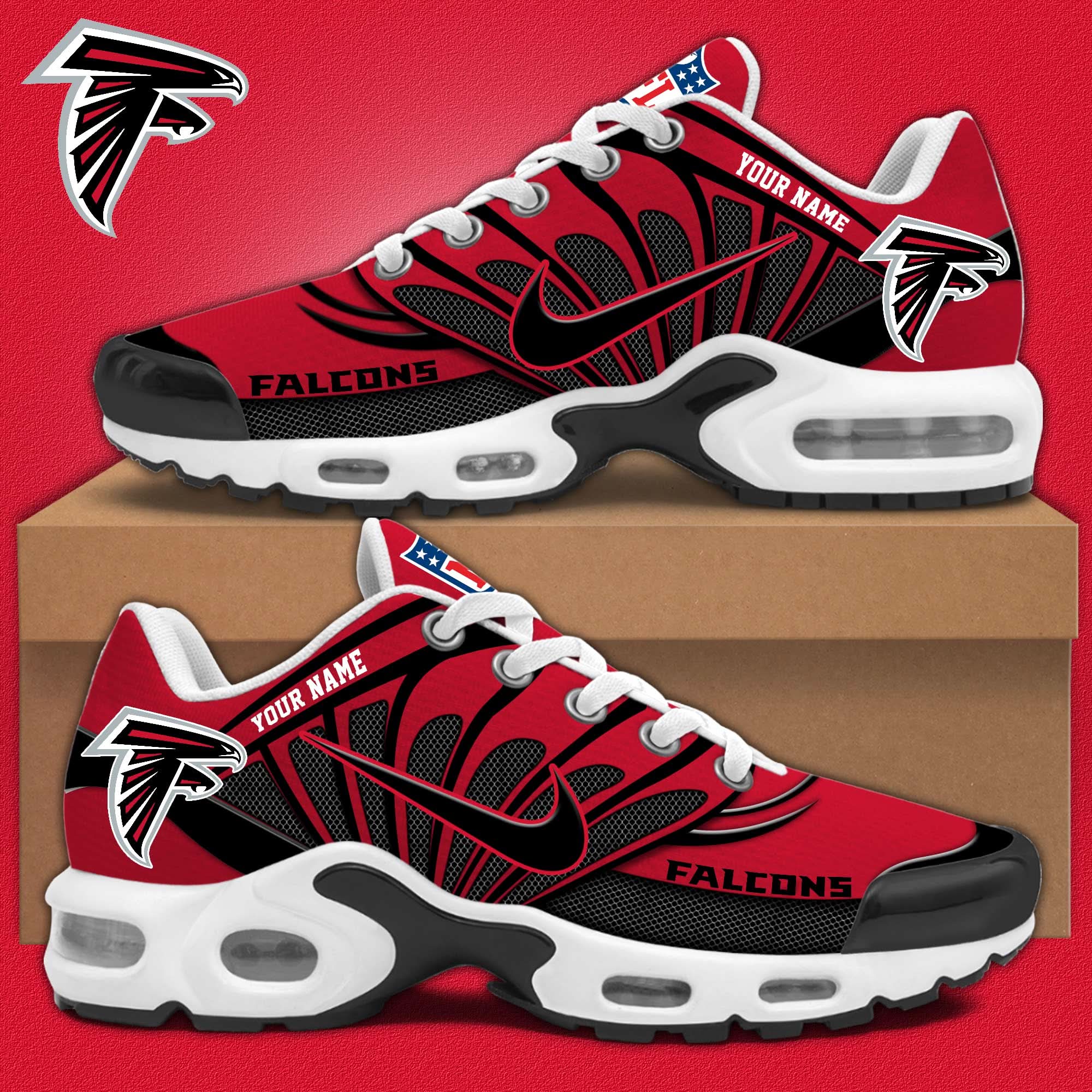 Atlanta Falcons Personalized Shoes