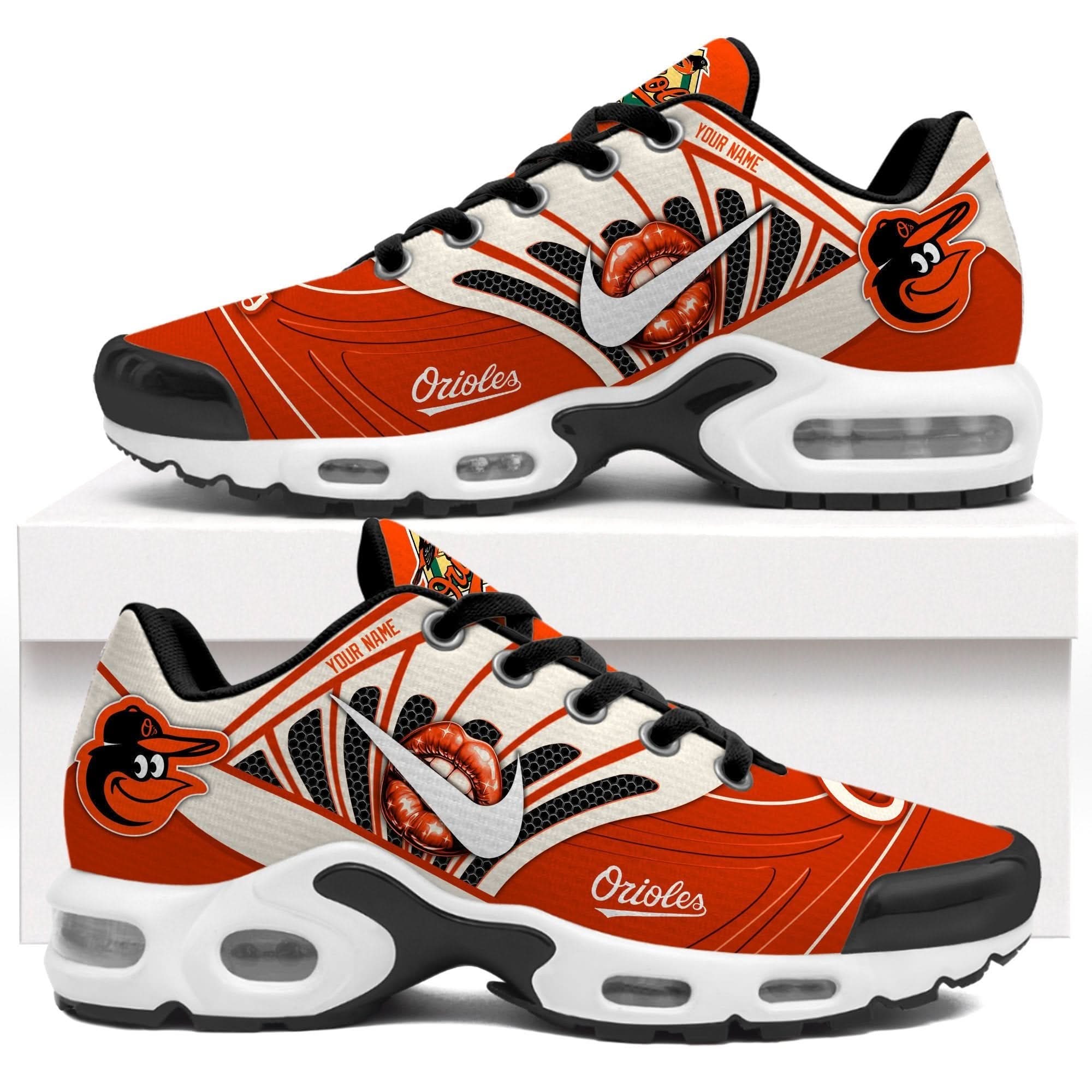 Baltimore Orioles Personalized Air Max Shoes