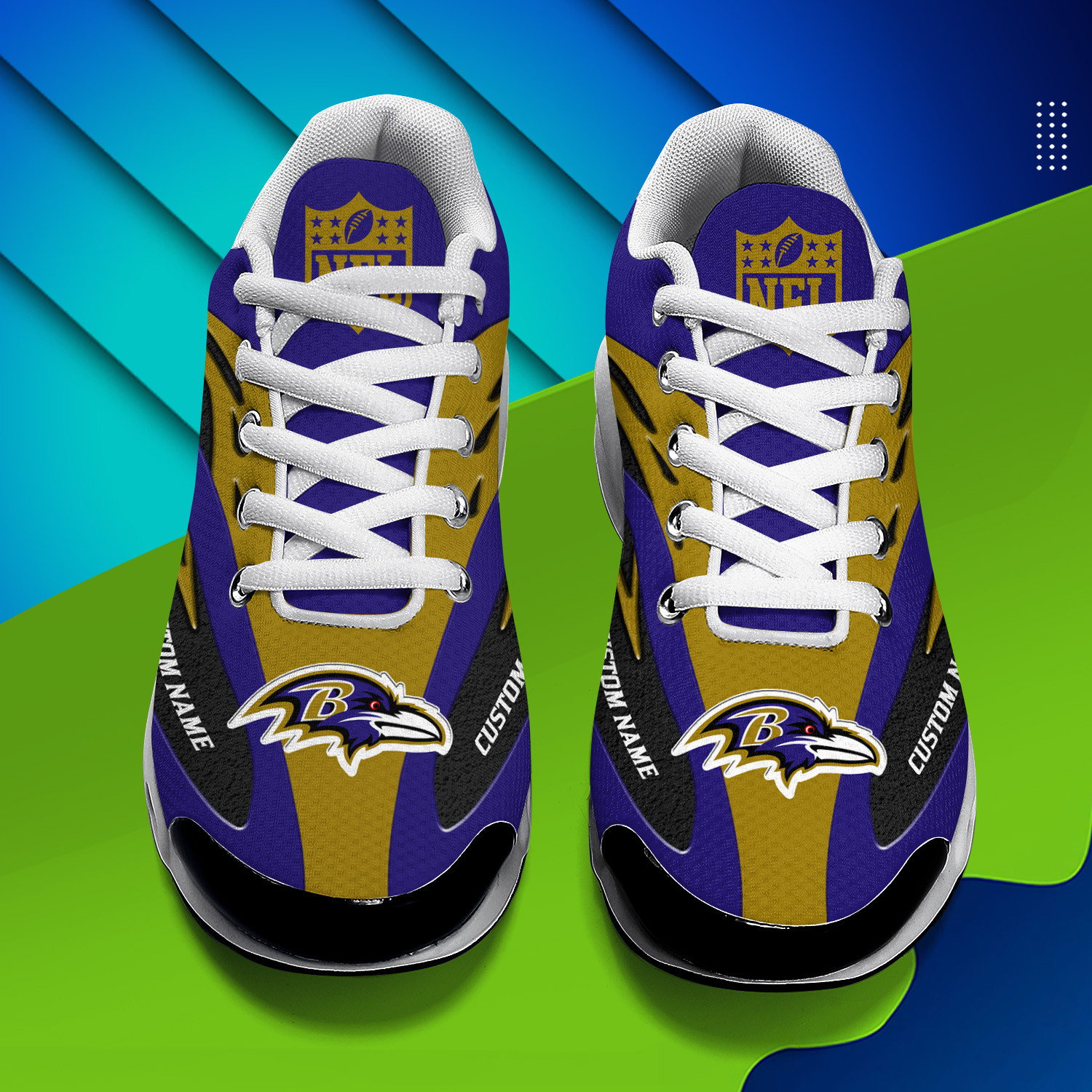Baltimore Ravens TN Air Max Plus Shoes Sneakers For Men And Women