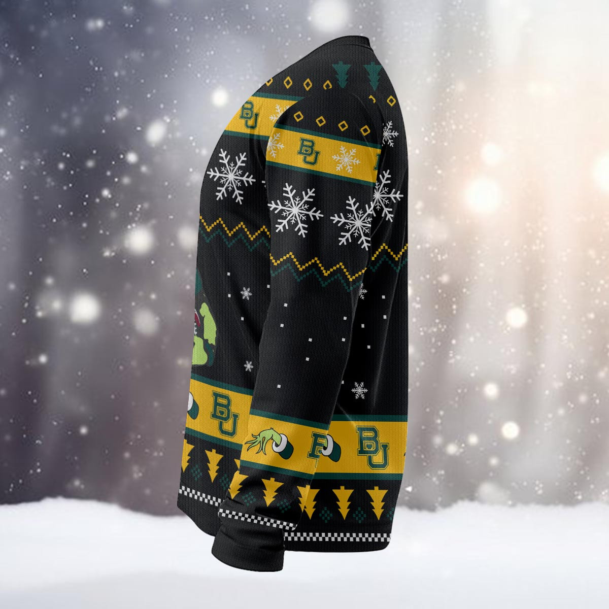 Baylor Bears Custom Chrismas Ugly Sweater