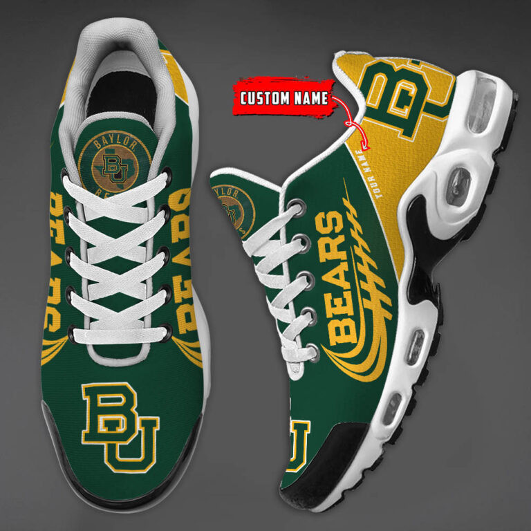 Baylor Bears TN Air Max Plus Shoes Sneakers For Men And Women