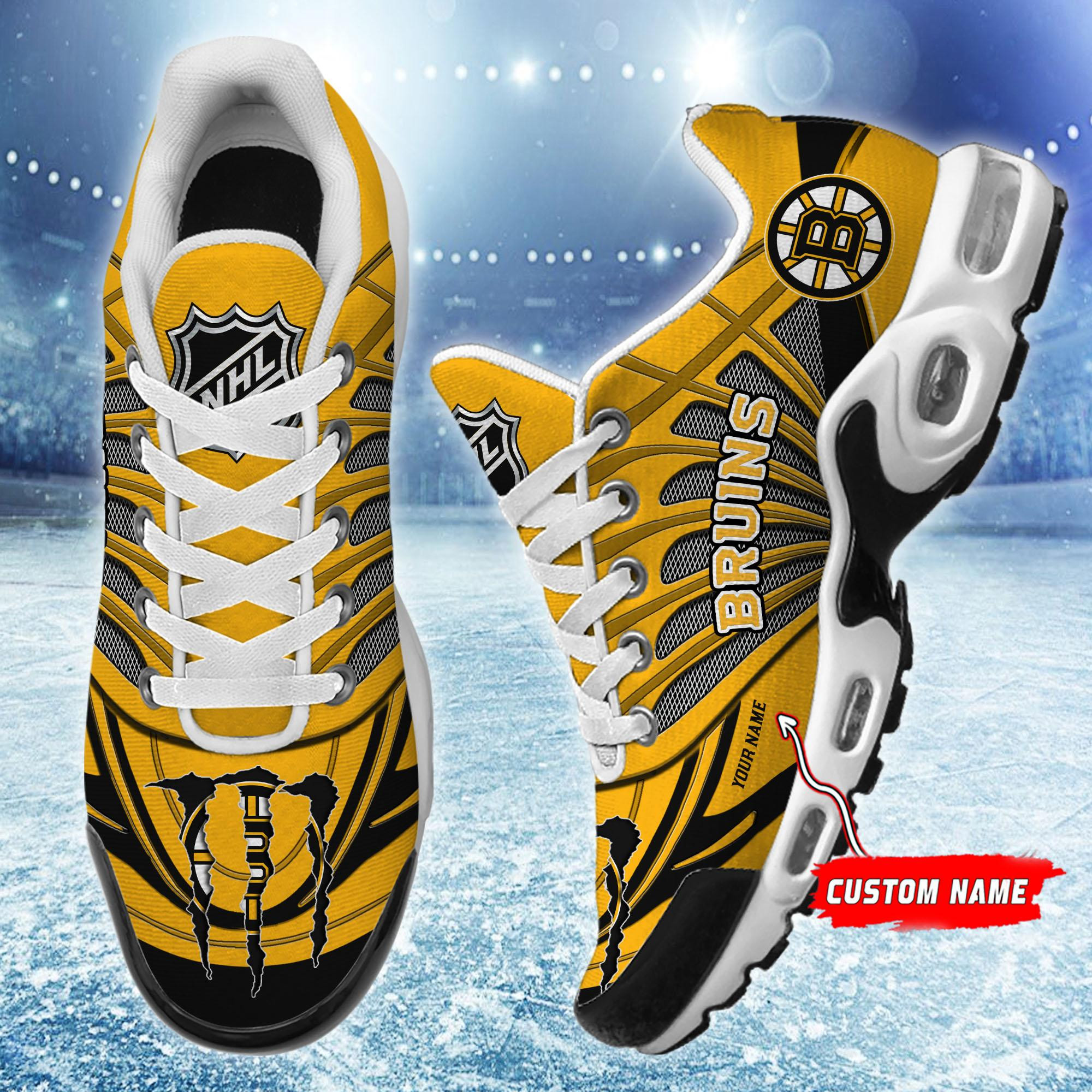 Boston Bruins Personalized TN Air Max Shoes Air Cushion Sneakers