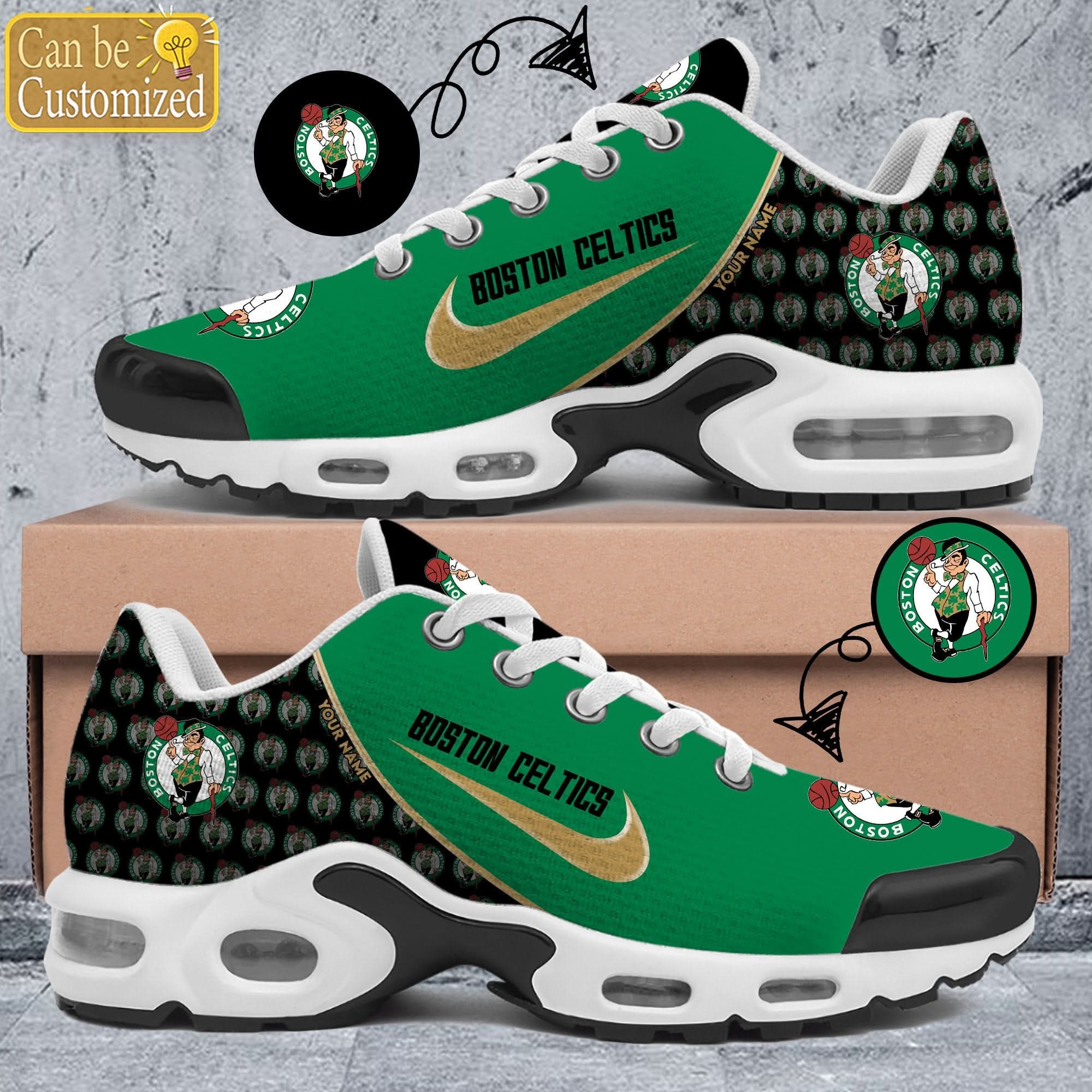 Boston Celtics Premium A951 Limited Shoes Personalized