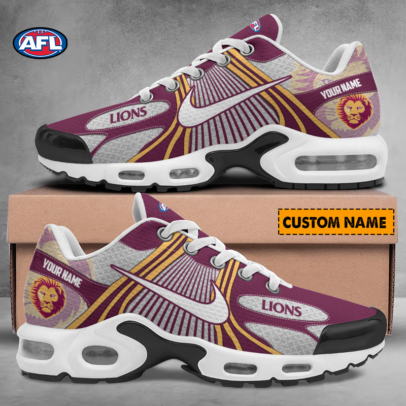 Brisbane Lions AFL CUSTOMIZED UNISEX AIR MAX PLUS SNEAKERS