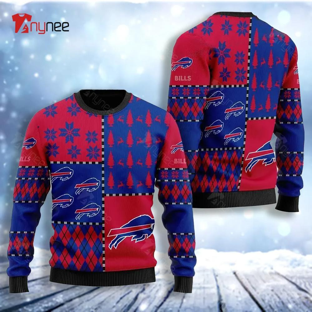 Buffalo Billss Best Christmas Gift For Bills Fans Ugly Christmas Sweater
