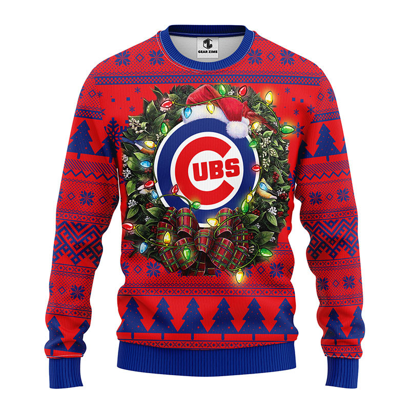 Chicago Cubs Ugly Christmas Sweater Christmas