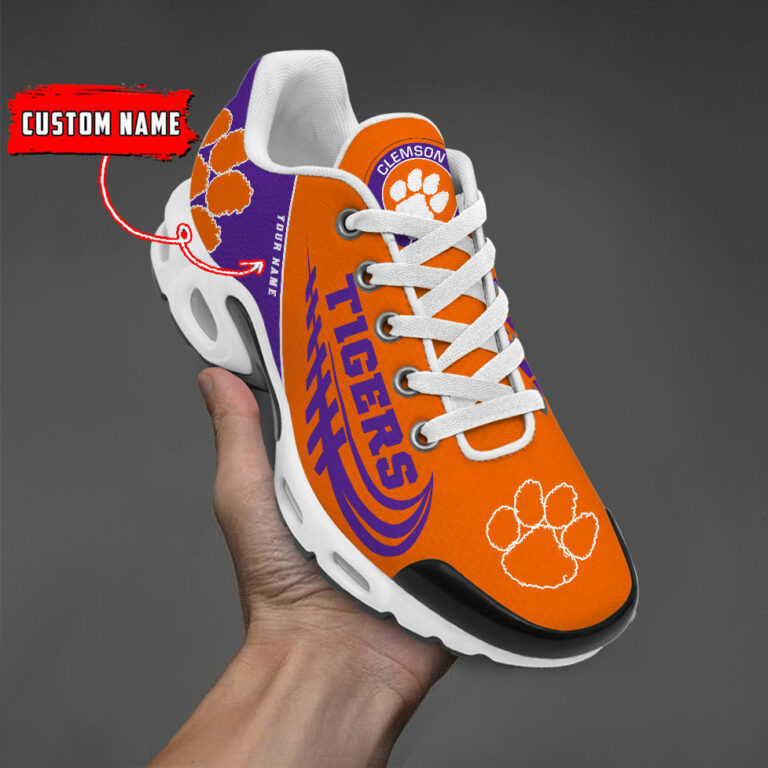 Clemson Tigers TN Air Max Plus Shoes Sneakers For Men And Women