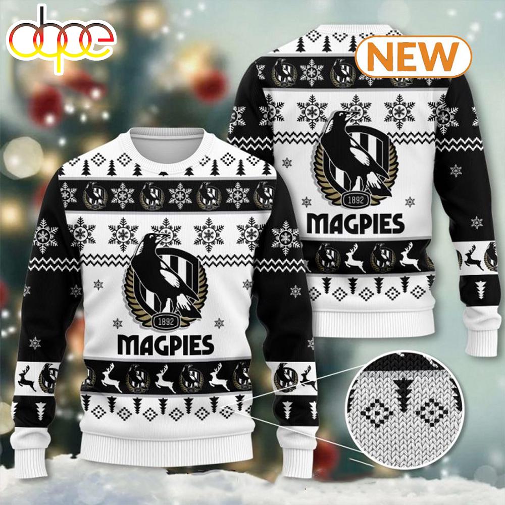 Collingwood FC Ugly Christmas Sweater Shirt, Sweatshirt