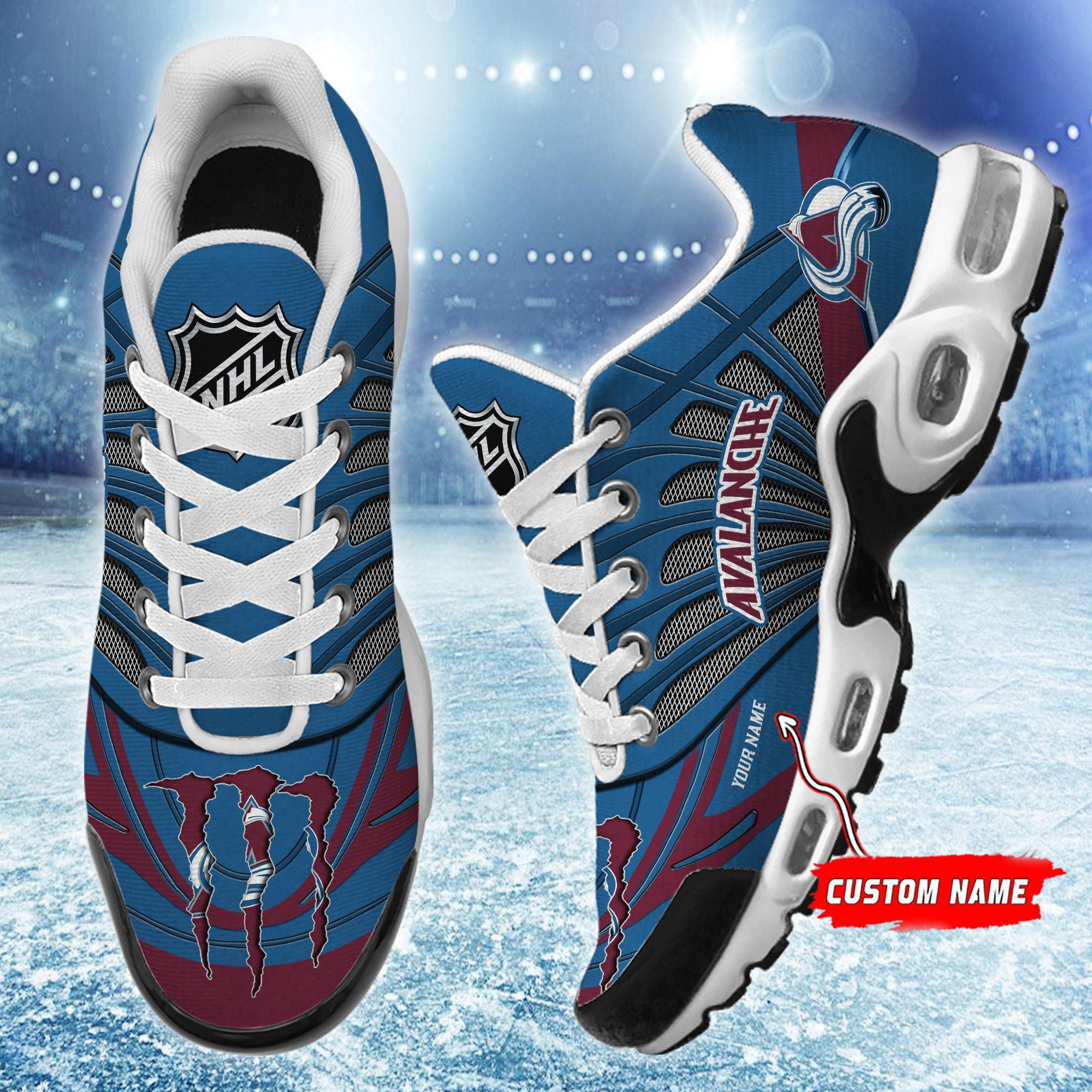 Colorado Avalanche Personalized TN Air Max Shoes Air Cushion Sneakers