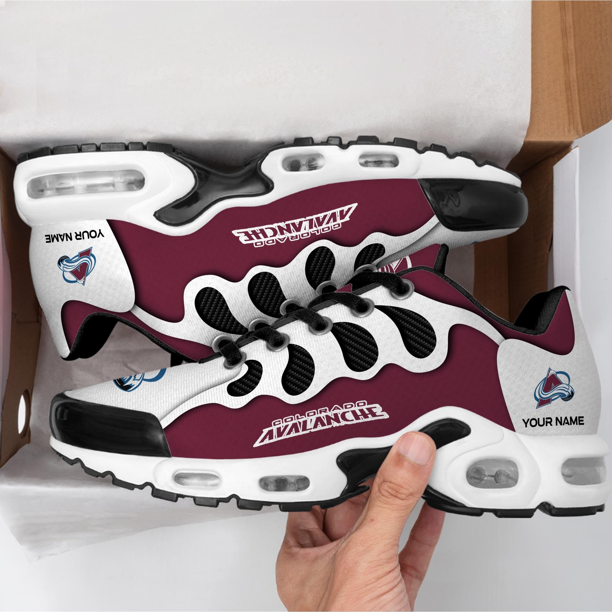 Colorado Avalanche TN Air Max Plus Shoes Sneakers For Men And Women