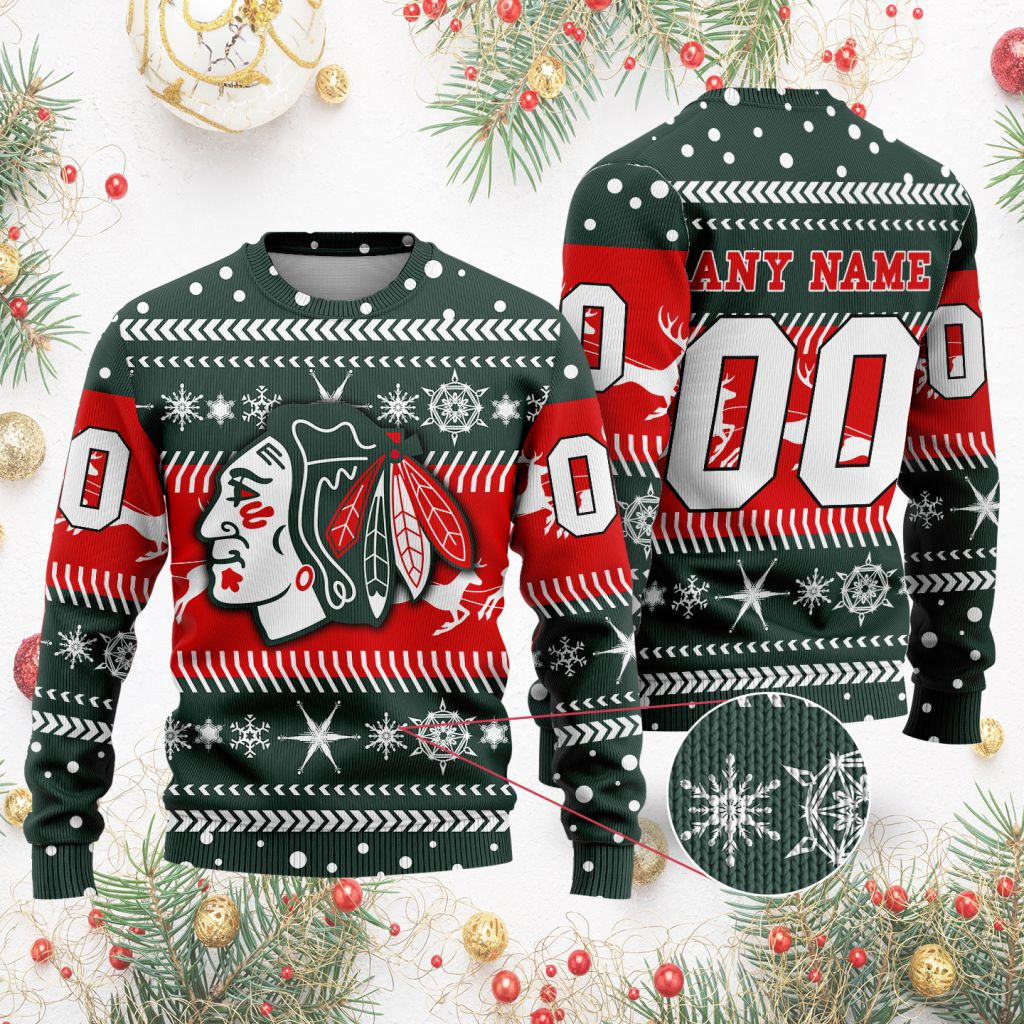 Columbus Blue Jackets | Specialized Unisex Ugly Christmas Sweater For Chrismas Season