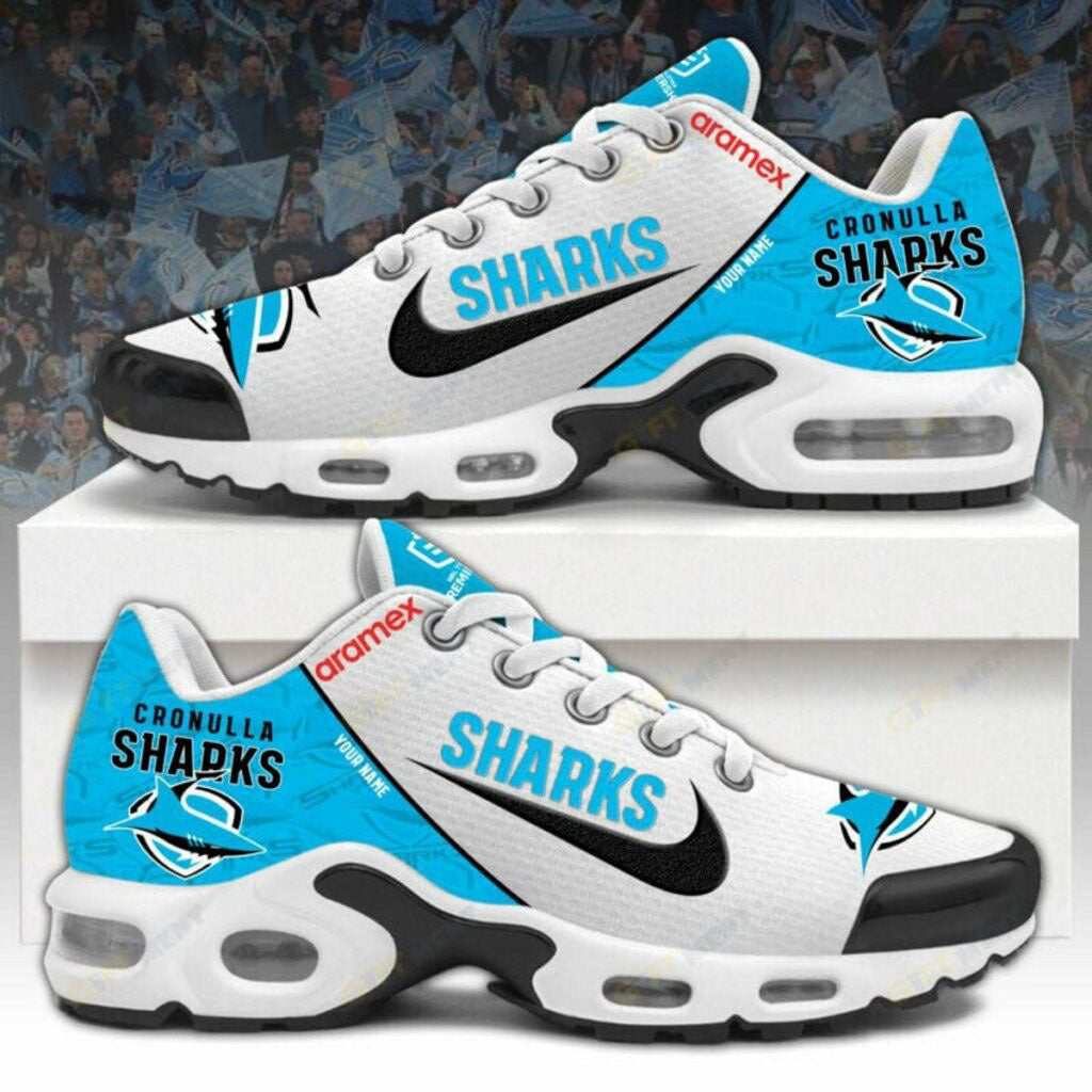 Cronulla-Sutherland Sharks CUSTOMIZED UNISEX AIR MAX PLUS SNEAKER