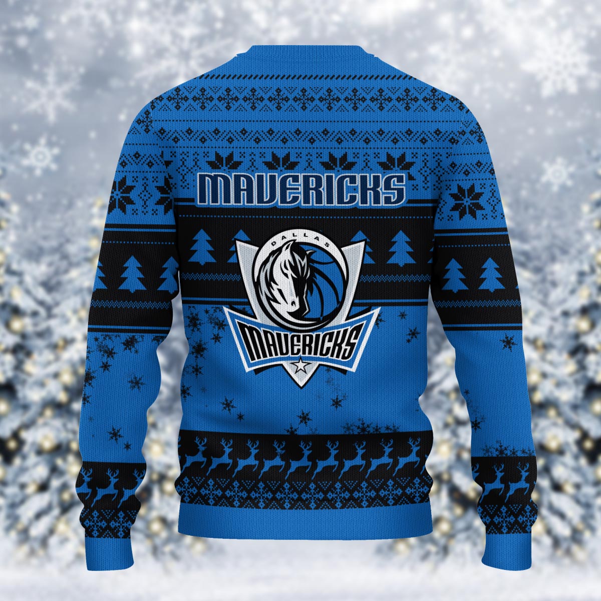 Dallas Mavericks Grinch Christmas Ugly Sweater