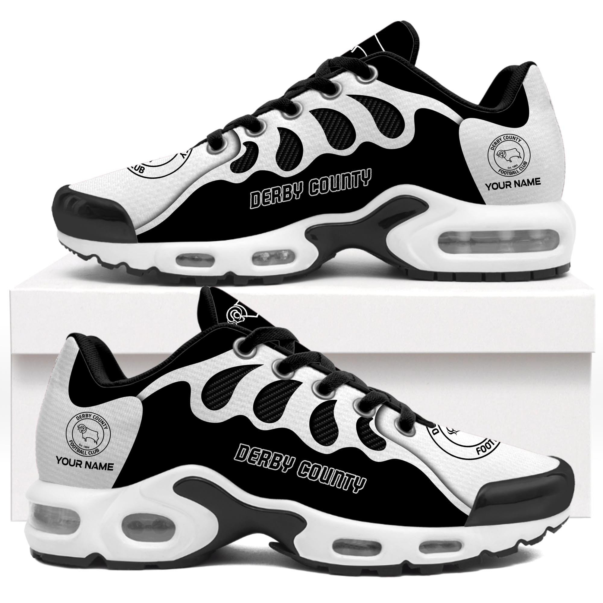 Derby County TN Air Max Plus Shoes Sneakers For Men And Women