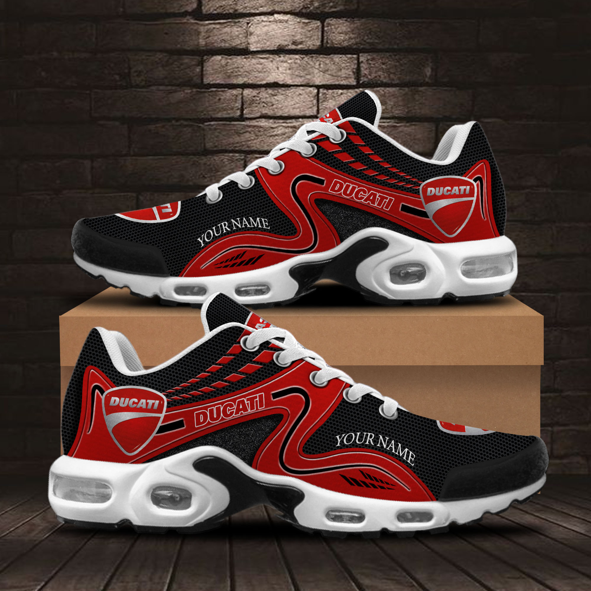 Ducatti TN Air Max Plus Shoes Sneakers For Men And Women