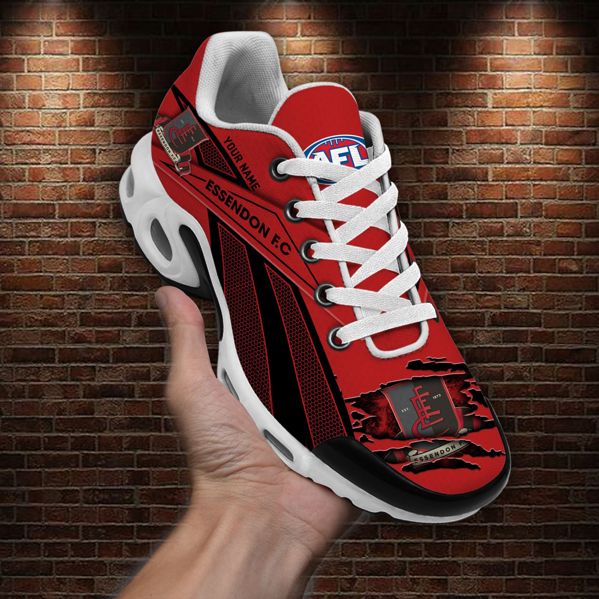 Essendon Football Club TN Air Max Plus Shoes Sneakers For Men And Women