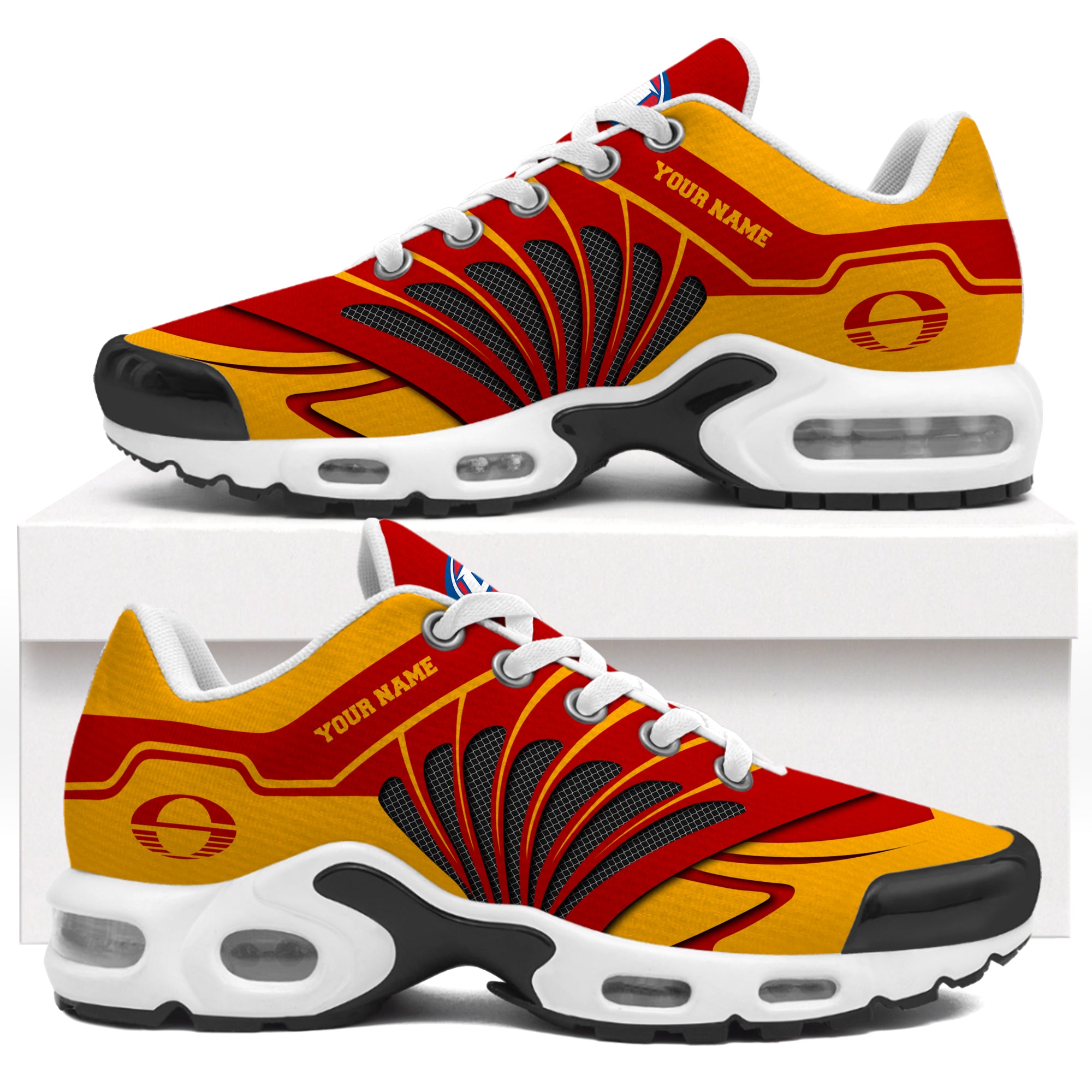 Gold Coast Suns CUSTOMIZED UNISEX AIR MAX PLUS SNEAKERS