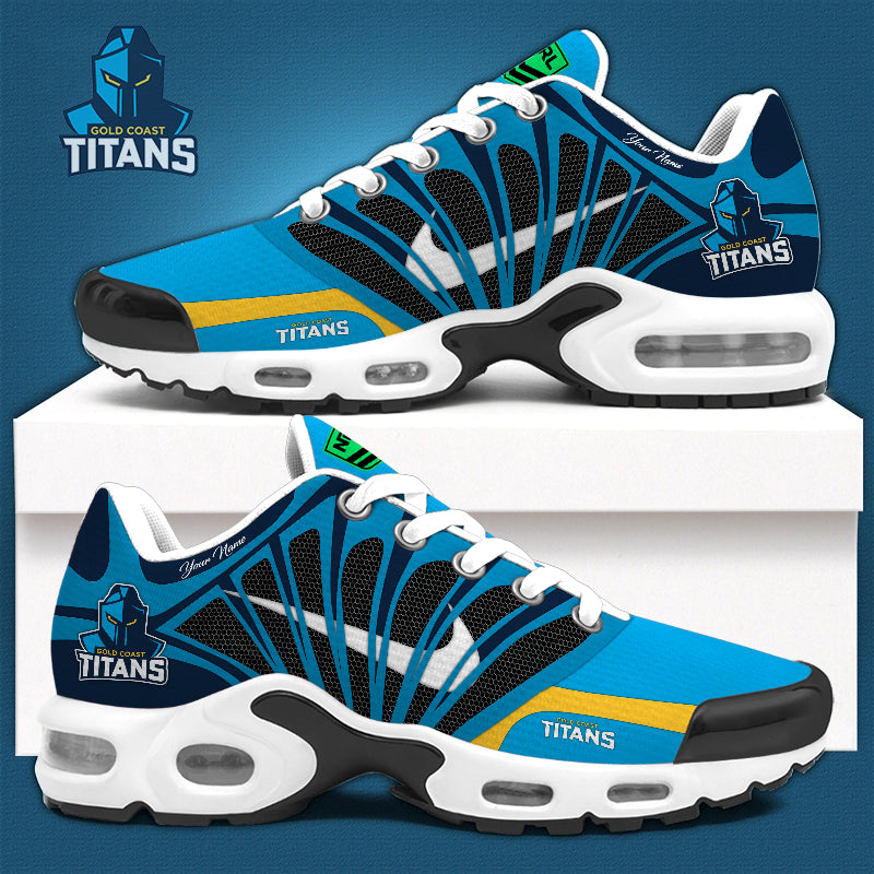 Gold Coast Titans CUSTOMIZED UNISEX AIR MAX PLUS SNEAKERS