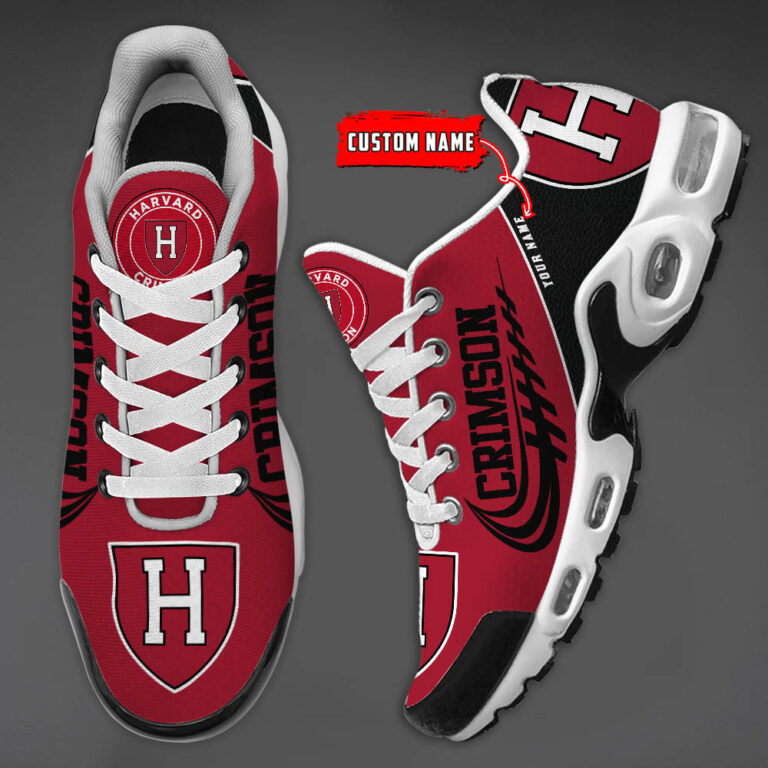 Harvard Crimson Personalized TN Air Max Shoes Air Cushion Sneakers