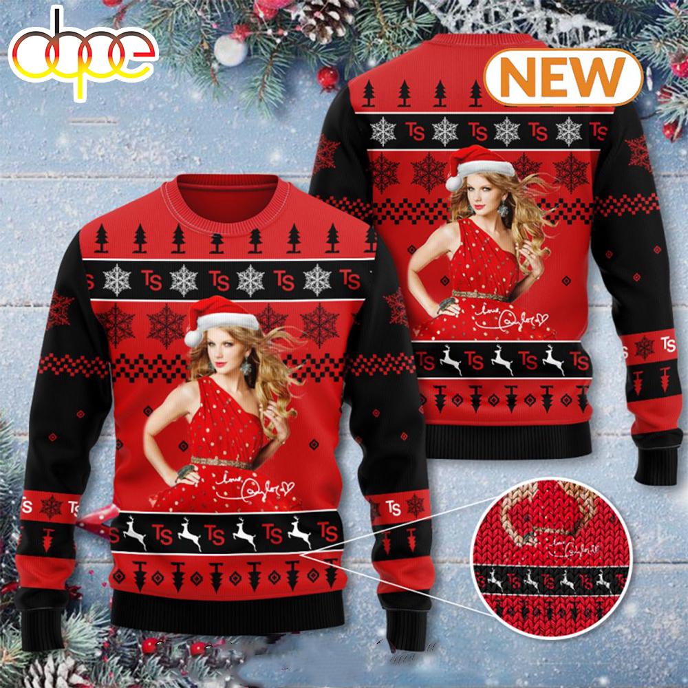 Taylor Swift Ugly Christmas Sweater Shirt, Sweatshirt